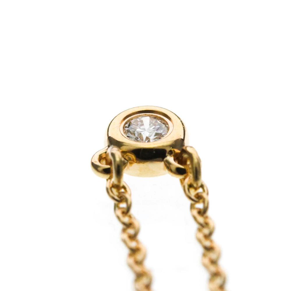 TIFFANY 18k Gold Diamond Necklace - Picture 6 of 15